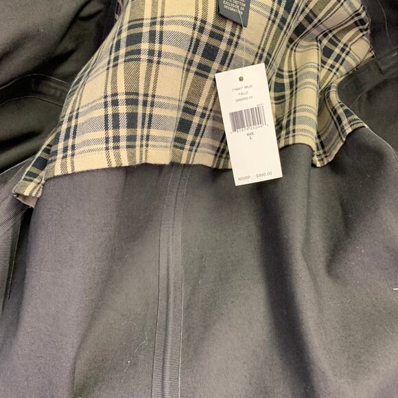 RRL by RALPH LAUREN Size L Sanders Brown Cotton Twill Belted Jacket - Picture 6 of 7